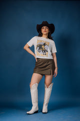 Ryla Western Ride Graphic Crop Top
