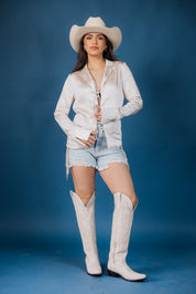 Silky Satin Blouse