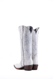 Hibiscus Flor Tall Snip Toe Cowgirl Boot