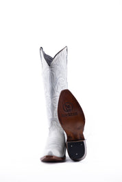 Hibiscus Flor Tall Snip Toe Cowgirl Boot