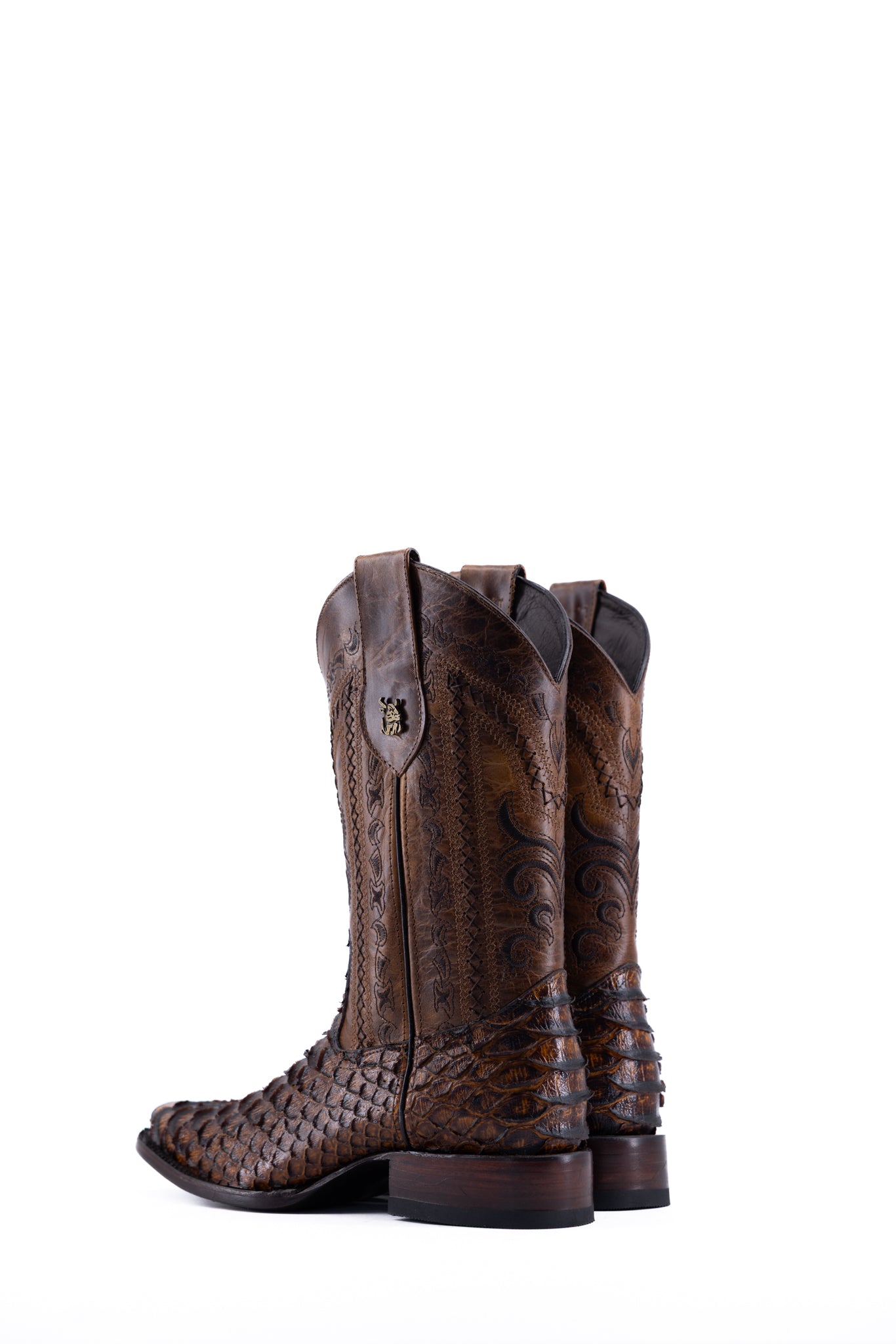 Python Rodeo Toe Cowboy Boot FINAL SALE – Rock'Em - Main Image