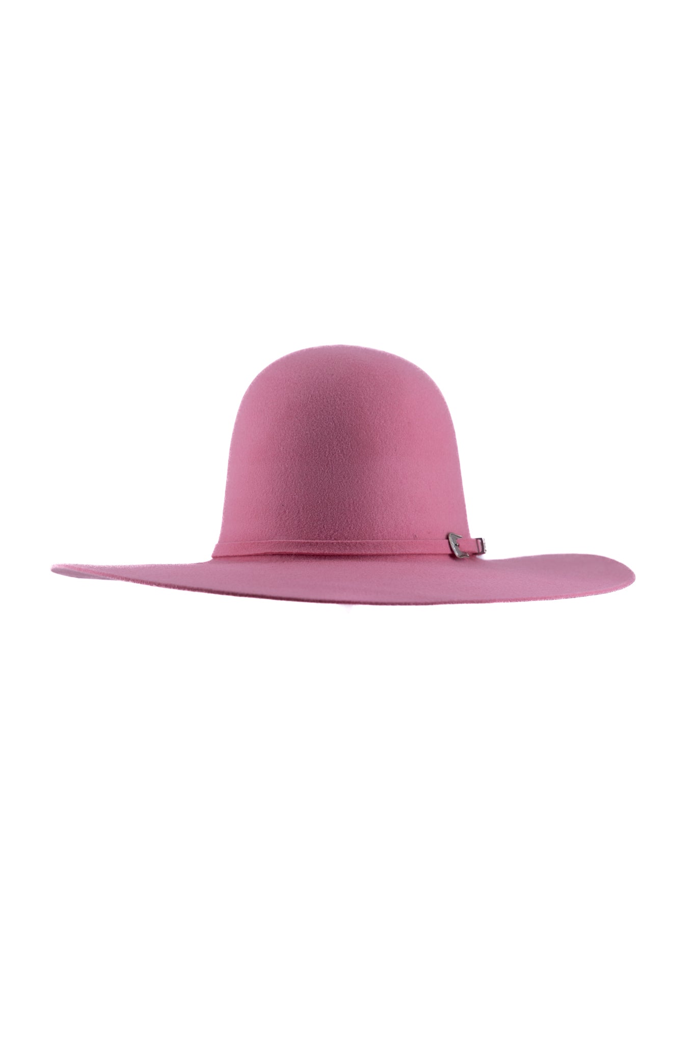 Rock'em 4X Pink Open Crown Felt Cowboy Hat