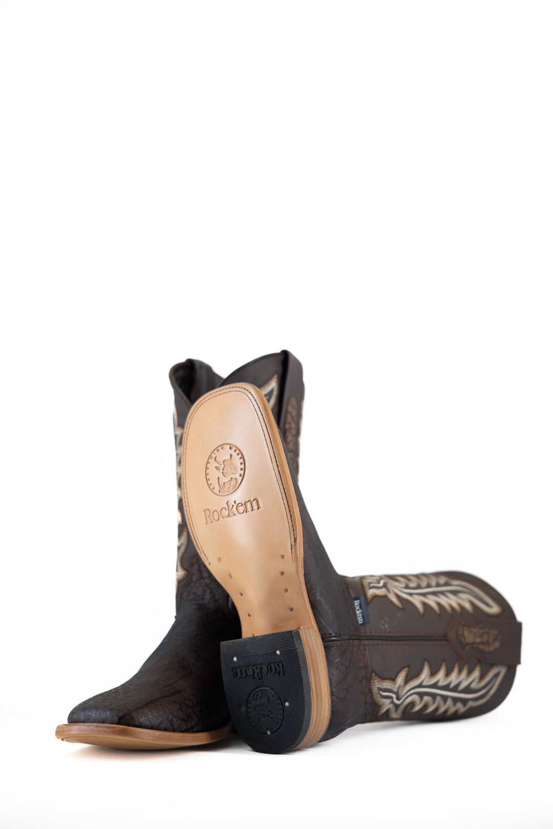 Midland Bull Neck Square Toe Cowboy Boot