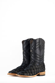 Prescott Pirarucu Exotic Square Toe Cowboy Boot