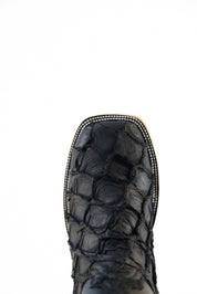 Prescott Pirarucu Exotic Square Toe Cowboy Boot
