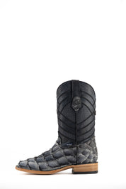 Prescott Pirarucu Exotic Square Toe Cowboy Boot