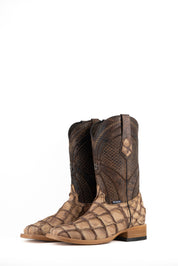 Jones Pirarucu Exotic Square Toe Cowboy Boot