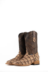 Jones Pirarucu Exotic Square Toe Cowboy Boot