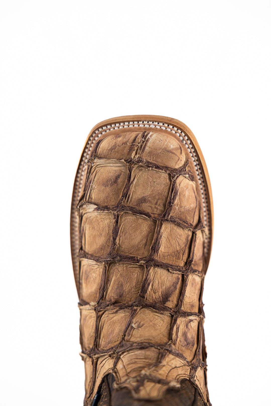 Jones Pirarucu Exotic Square Toe Cowboy Boot