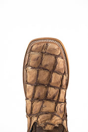 Jones Pirarucu Exotic Square Toe Cowboy Boot