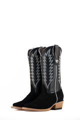 Sierra Roughout Frontier Toe Cowgirl Boot