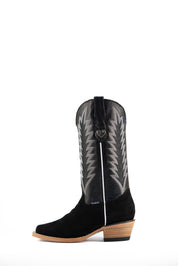 Sierra Roughout Frontier Toe Cowgirl Boot