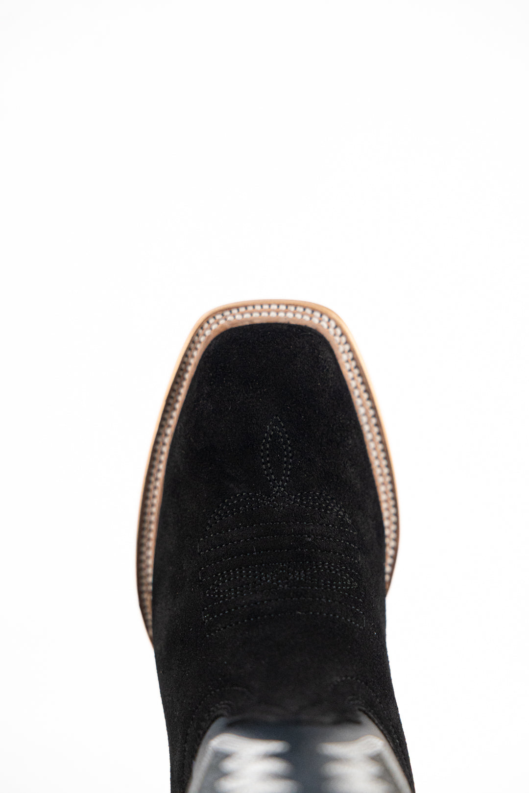 Sierra Roughout Frontier Toe Cowgirl Boot