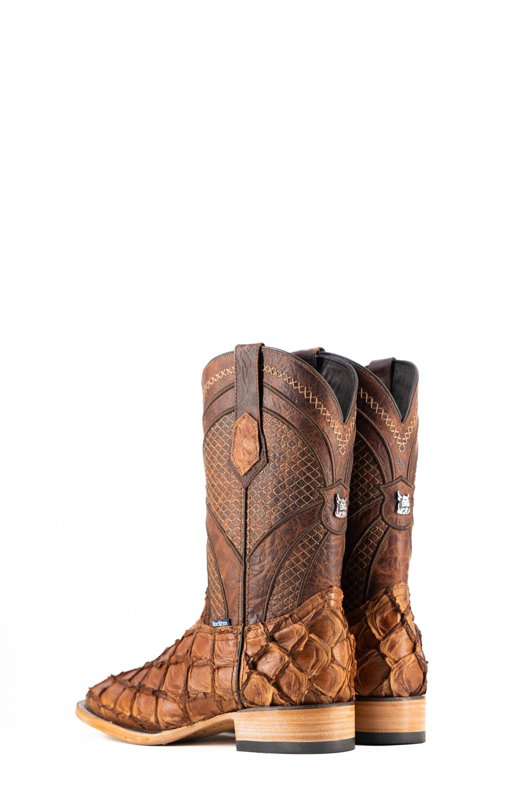 Jones Pirarucu Exotic Square Toe Cowboy Boot
