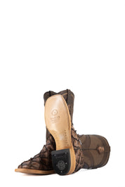 Jones Pirarucu Exotic Square Toe Cowboy Boot