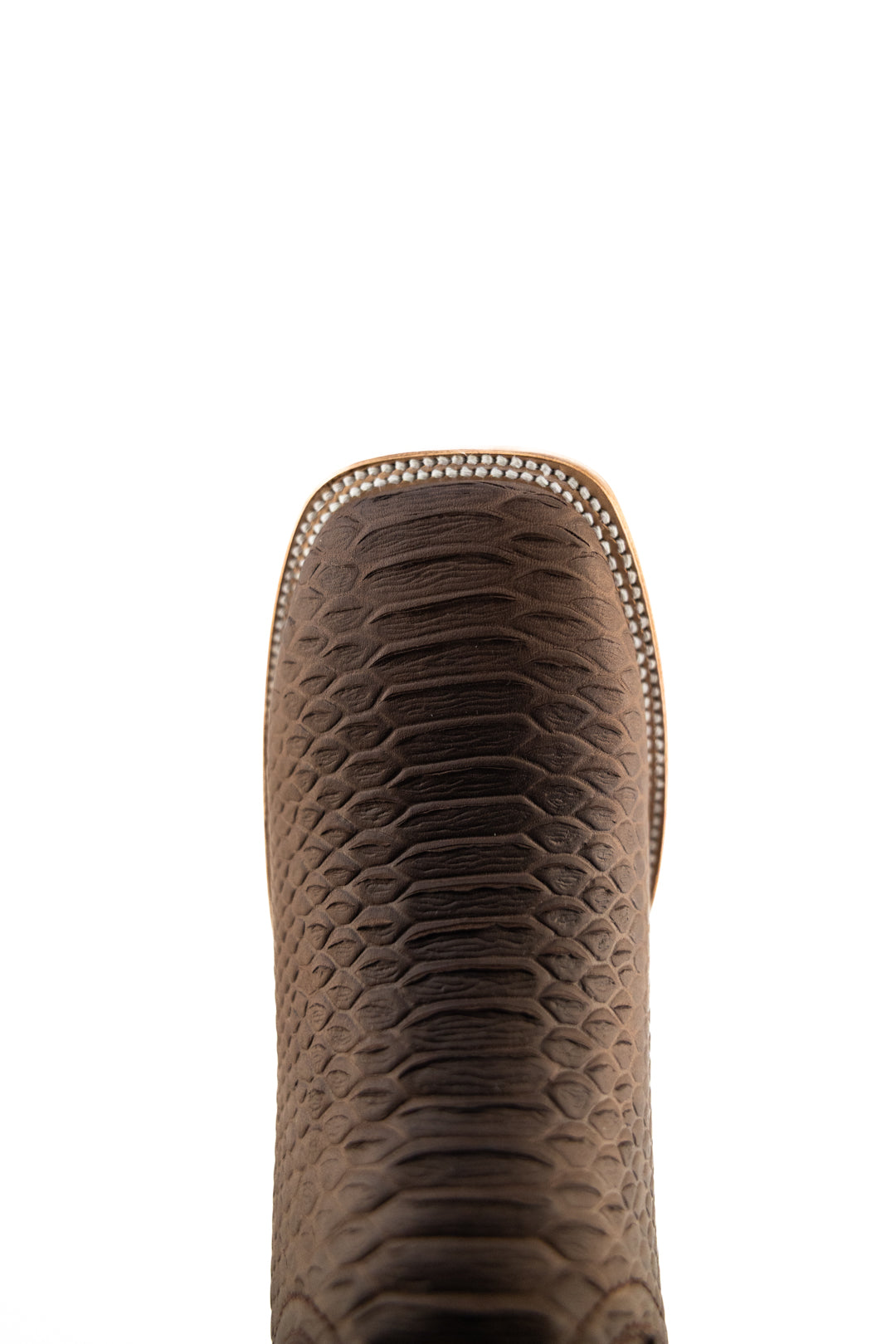 Bruce Matte Python Square Toe Cowboy Boot