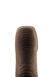 Bruce Matte Python Square Toe Cowboy Boot