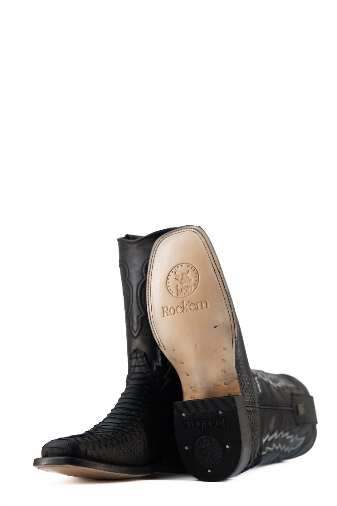 Lawrence Python  Rodeo Cowboy Boot