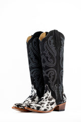 Jazlyn Tall Snip Toe Cowgirl Boot Size 9 Box MW3