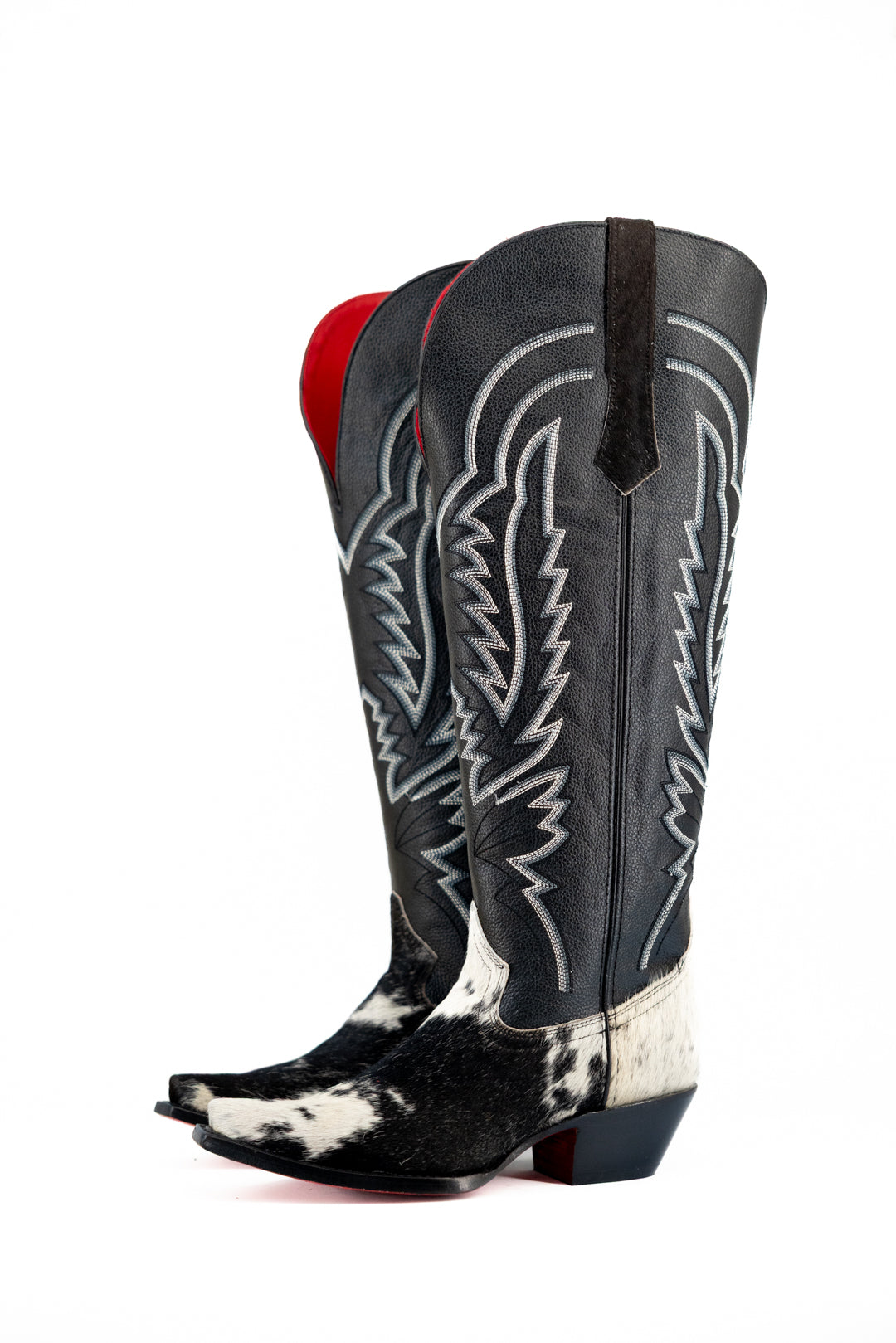 Collins Red Bottom Wide Calf Tall Cowgirl Boot Size 10 Box MW18
