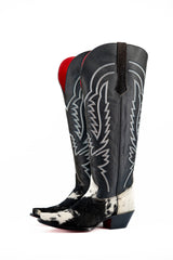 Collins Red Bottom Wide Calf Tall Cowgirl Boot Size 10 Box MW18