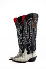 Collins Red Bottom Wide Calf Tall Cowgirl Boot Size 7 Box MW32