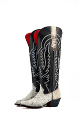 Collins Red Bottom Wide Calf Tall Cowgirl Boot Size Size 6.5 Box MW34