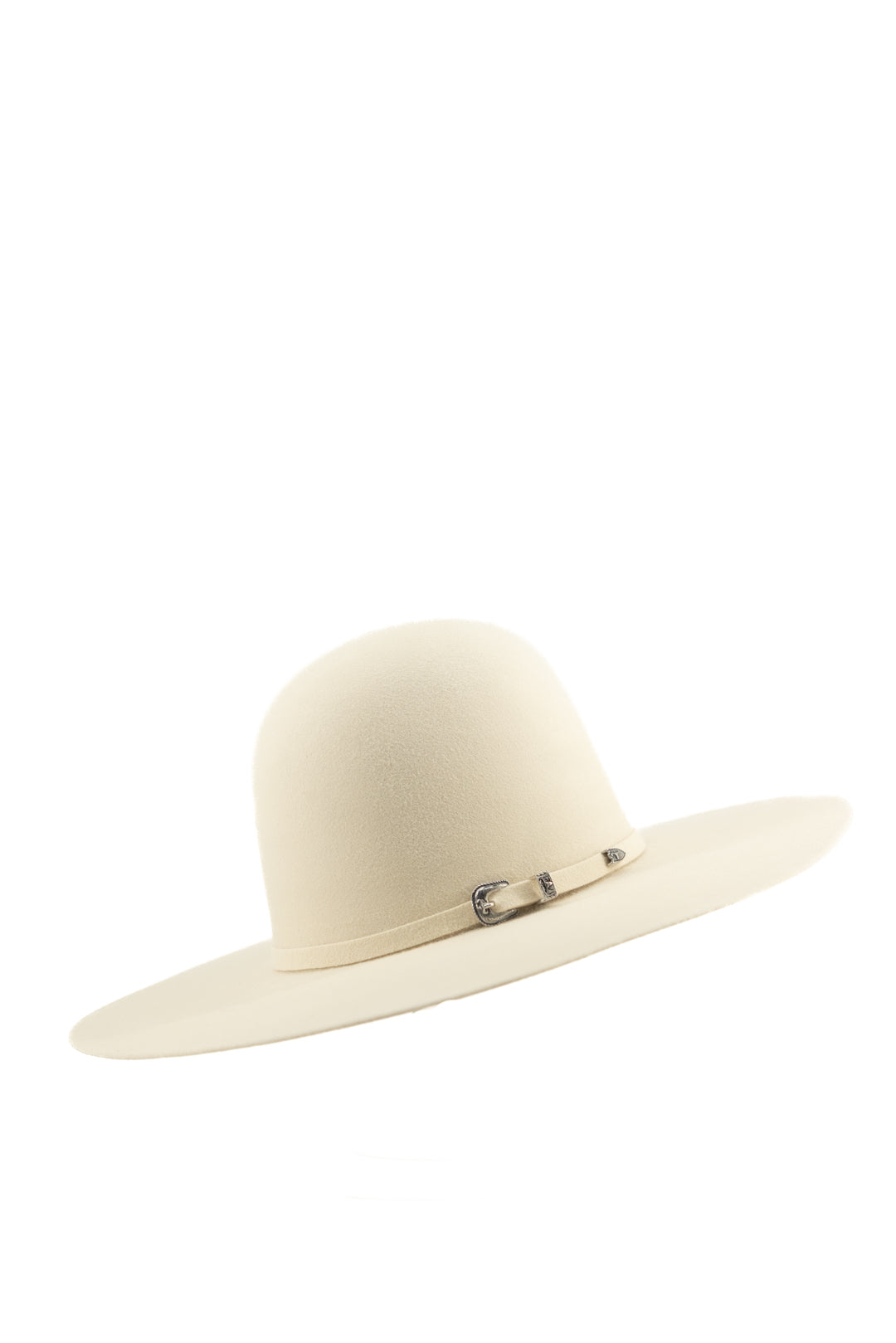 Rock'em 4X Bone Open Crown Felt Cowboy Hat