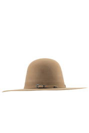 Rock'em 4X Khaki Open Crown Felt Cowboy Hat