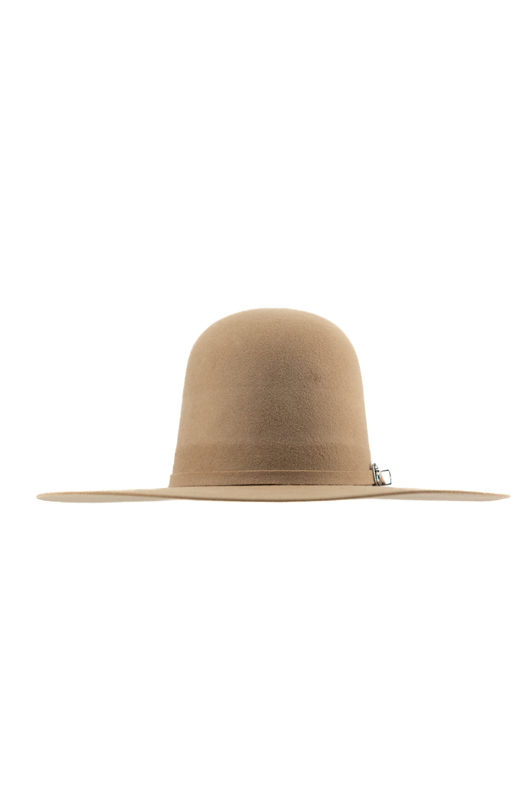 Rock'em 4X Khaki Open Crown Felt Cowboy Hat