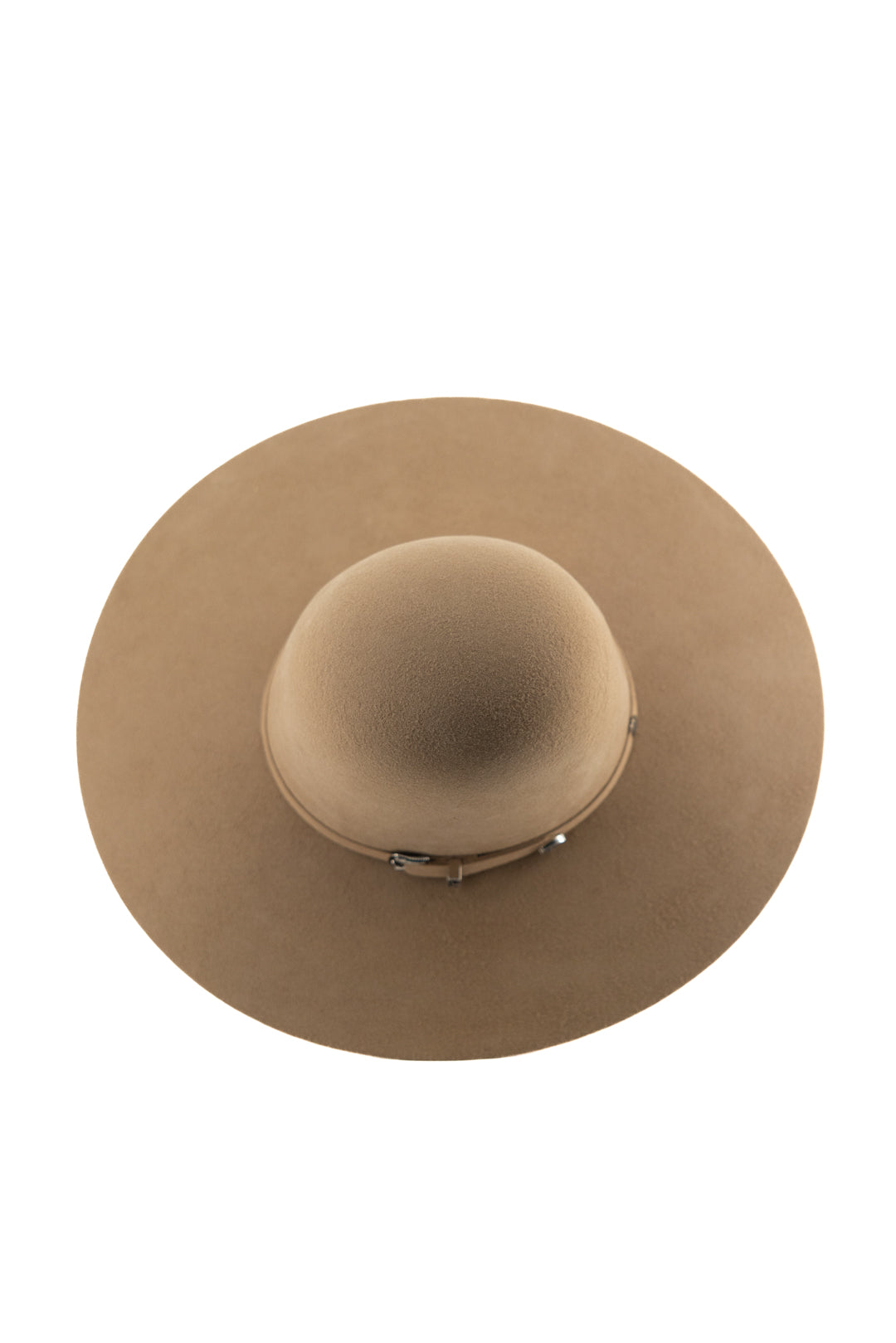 Rock'em 4X Khaki Open Crown Felt Cowboy Hat