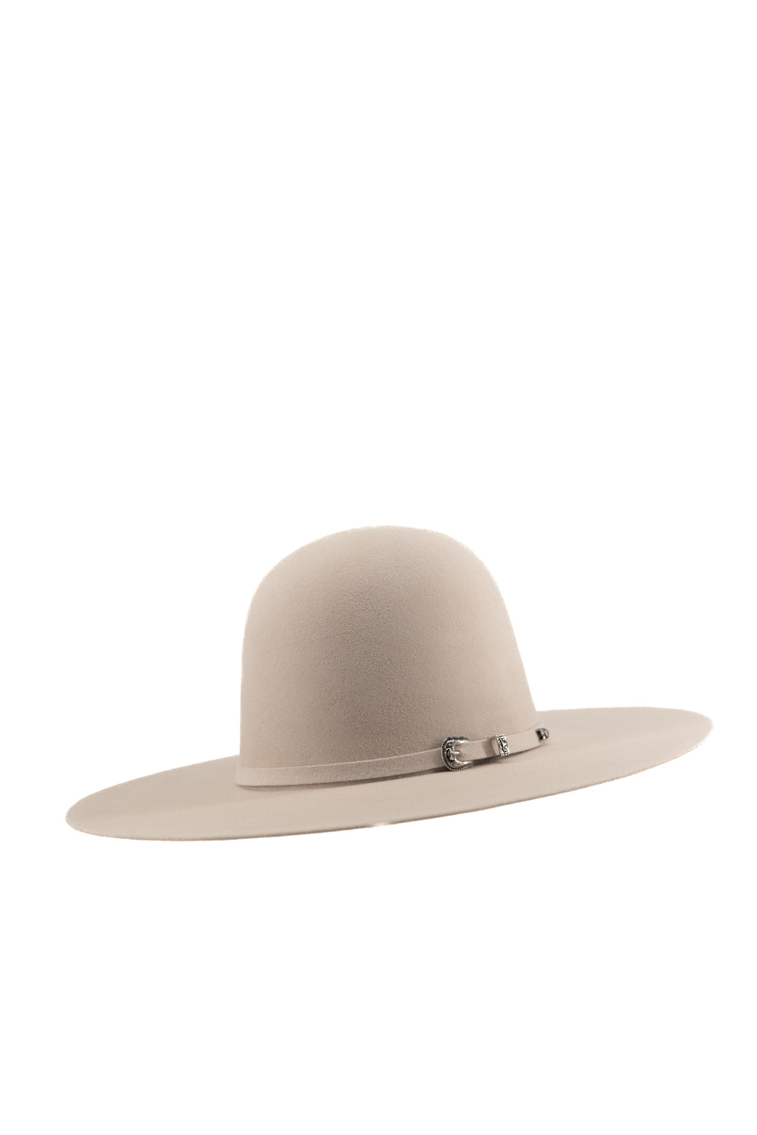 Rock'em 4X Taupe Open Crown Felt Cowboy Hat