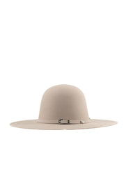 Rock'em 4X Taupe Open Crown Felt Cowboy Hat