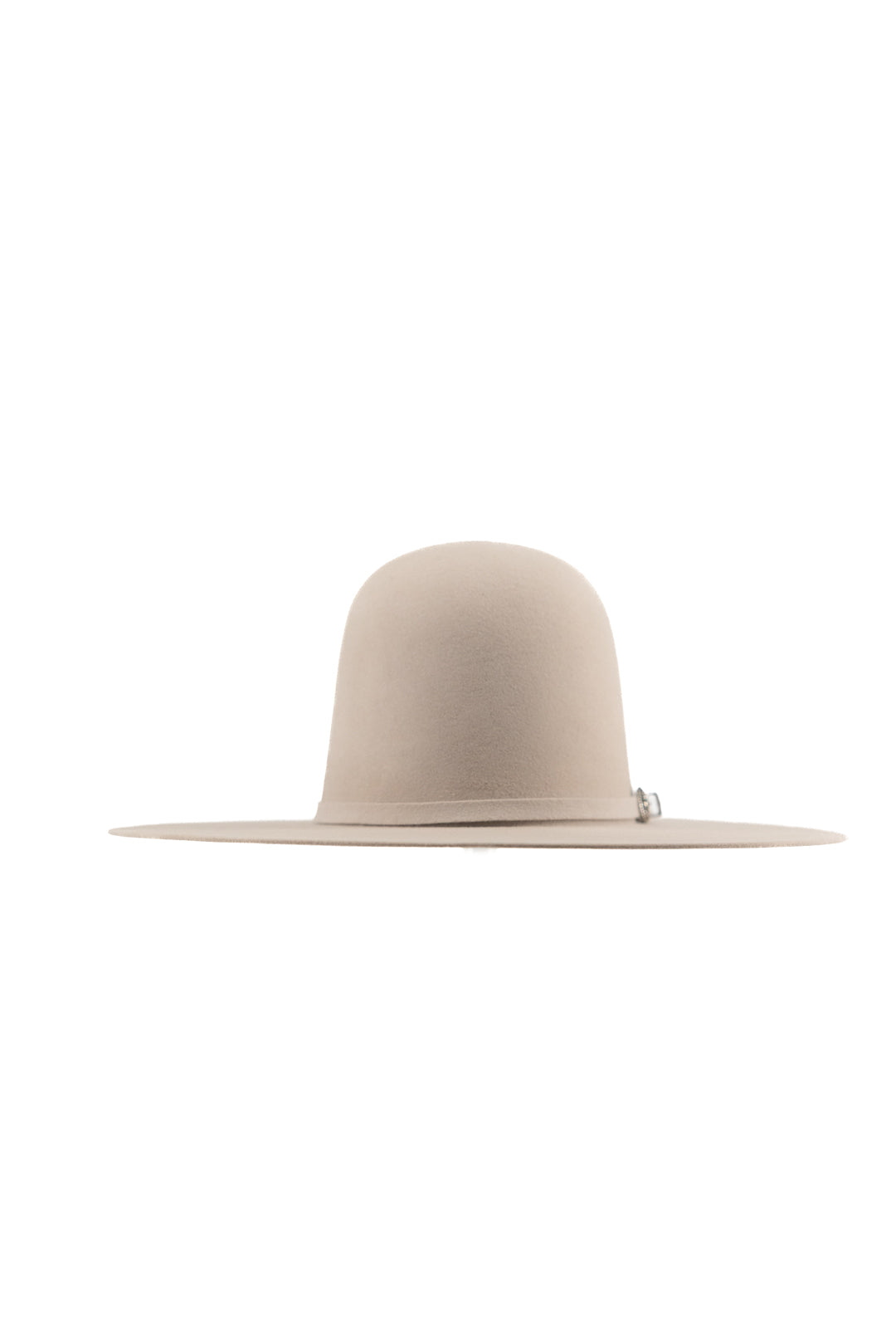 Rock'em 4X Taupe Open Crown Felt Cowboy Hat