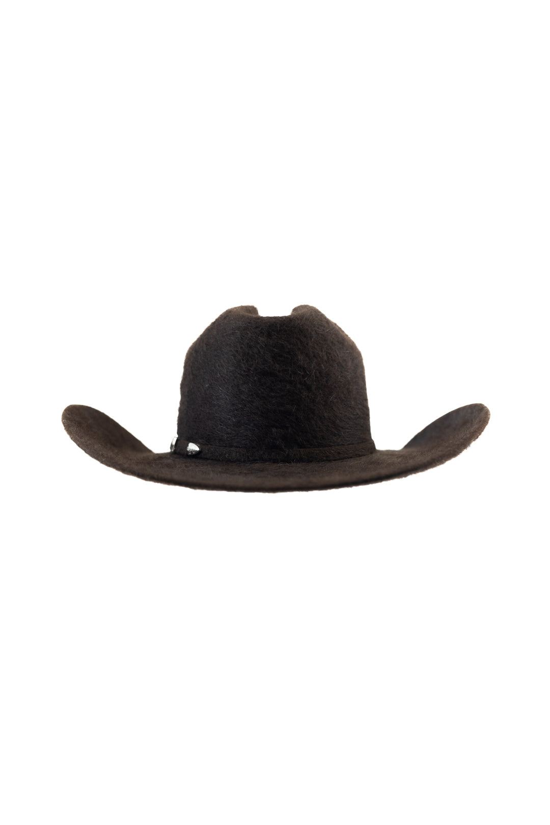 Rock'em 10X Chocolate Grizzly Fur Open Crown Felt Cowboy Hat