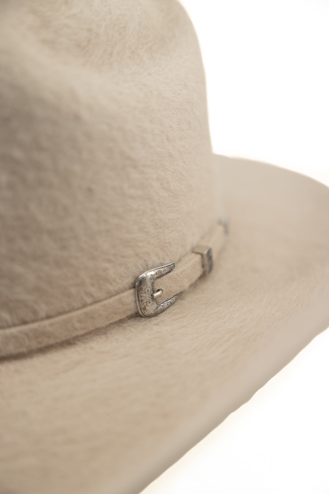 Rock'em 10X Silverbelly Grizzly Fur Open Crown Felt Cowboy Hat