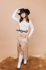 The Emiliana Fringe Skirt JJ