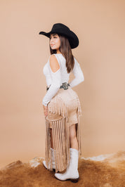 The Emiliana Fringe Skirt JJ