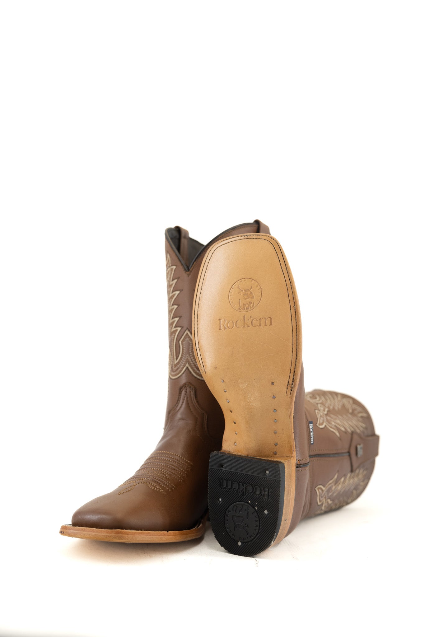 Palmitas Rainbow Square Toe Cowboy Boot