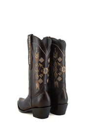 Azteck Snip Toe Cowgirl Boots