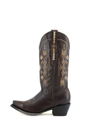 Azteck Snip Toe Cowgirl Boots