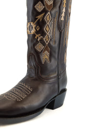 Azteck Frontier Cowgirl Boots