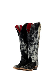 Gia Tall Cowhide WideCalf Snip Toe Cowgirl Boot Size 5 Box OW1