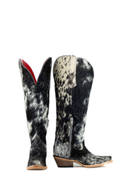 Gia Tall Cowhide WideCalf Snip Toe Cowgirl Boot Size 5 Box OW1