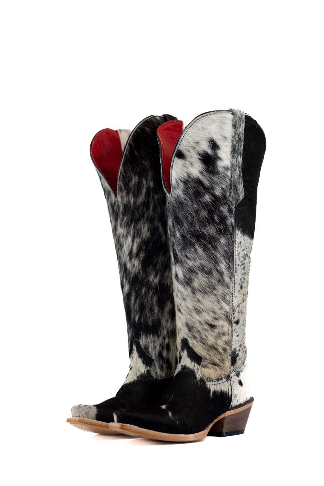 Gia Tall Cowhide WideCalf Snip Toe Cowgirl Boot Size 6 Box OW5