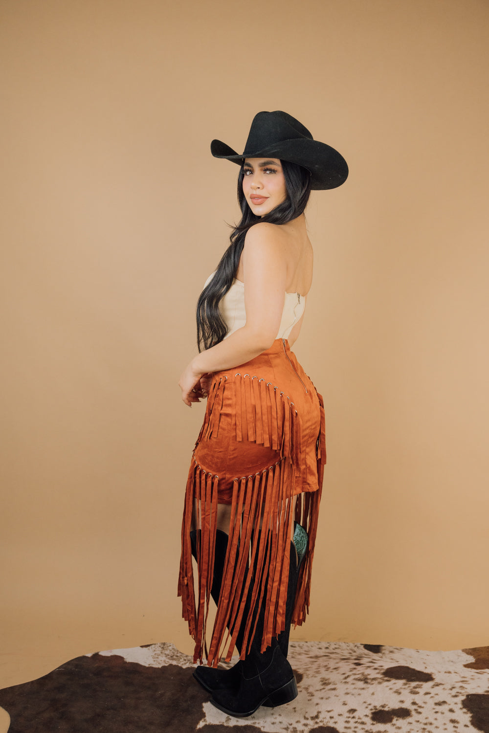 The Emiliana Fringe Skirt JJ