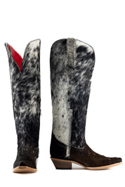 Gia Tall Cowhide WideCalf Snip Toe Cowgirl Boot Size 9 Box OW32