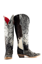 Gia Tall Cowhide WideCalf Snip Toe Cowgirl Boot Size 10 Box OW41
