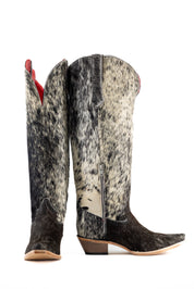 Gia Tall Cowhide WideCalf Snip Toe Cowgirl Boot Size 11 Box OW49