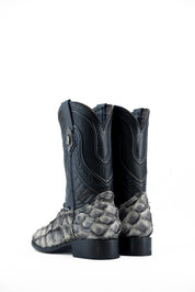 Lambeth Pirarucu Exotic Round Toe Cowboy Boot